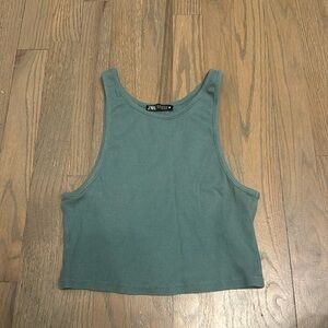 Zara Crop Tank Top
